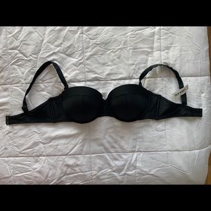 Black Balconette Bikini Top